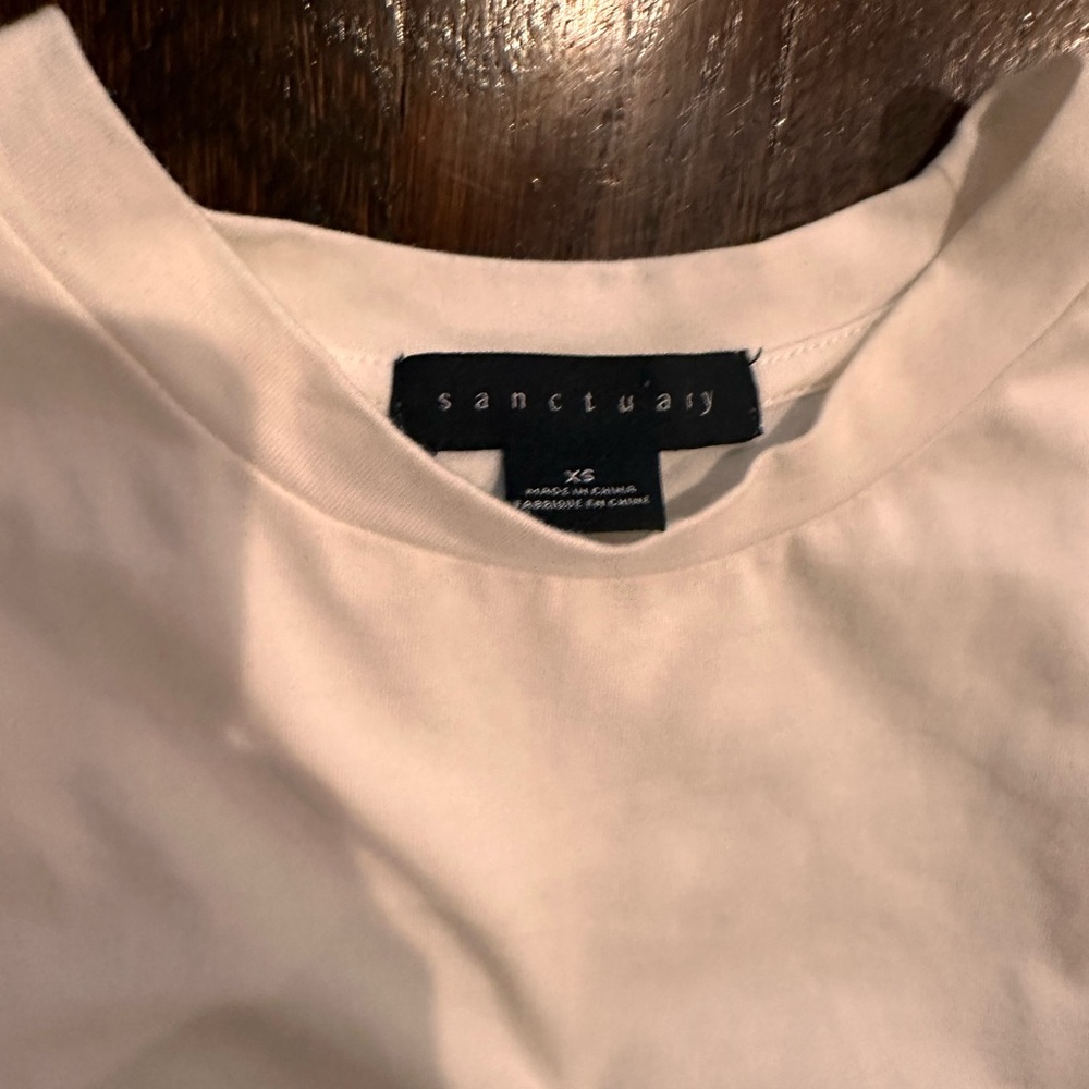Sanctuary white tank